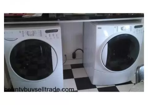 Kenmore Elite HE 3t washer & dryer